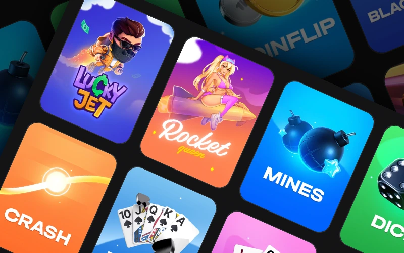 Descubre la colección exclusiva de 1Win Games.