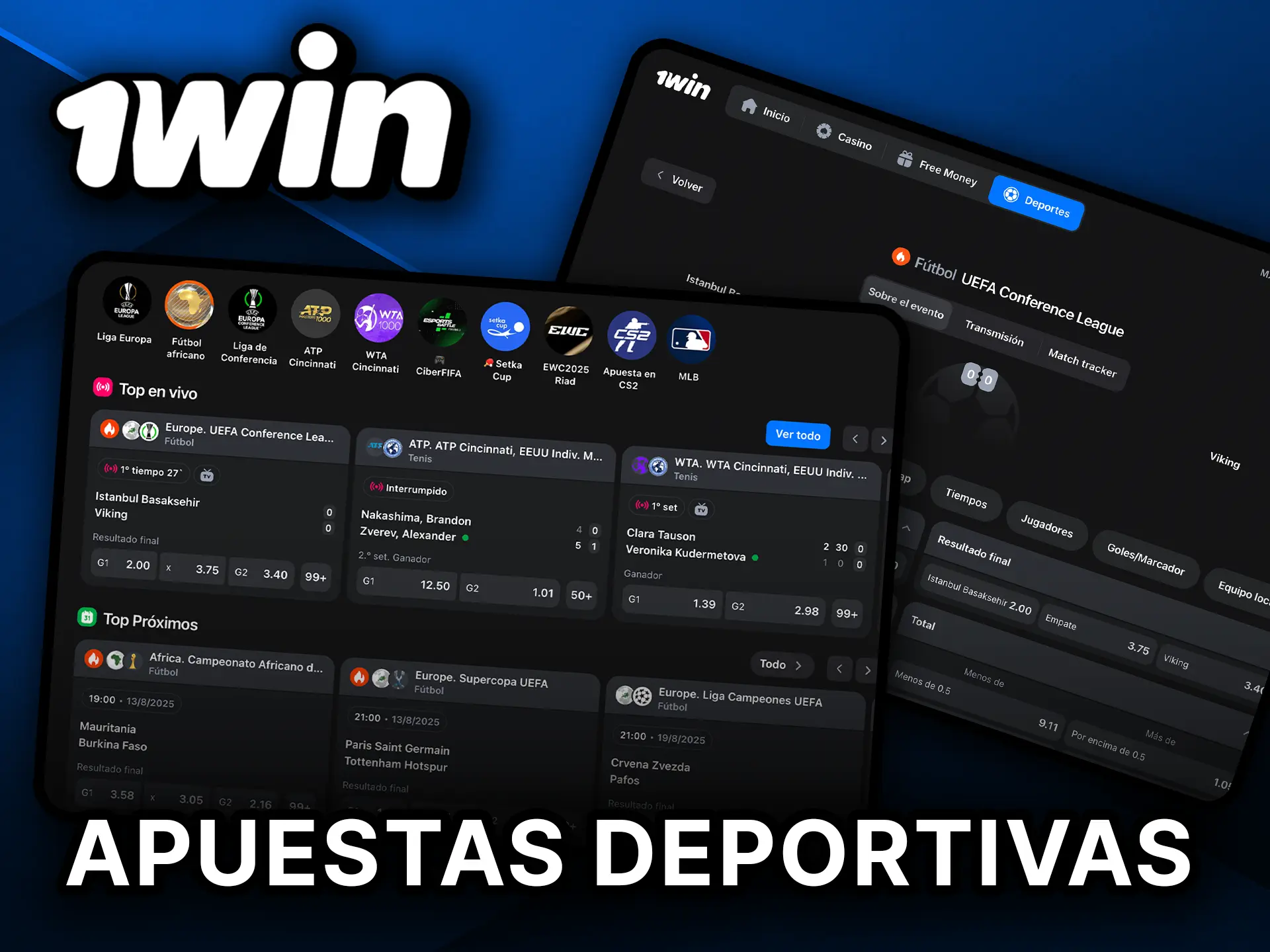 Vive la emoción de las apuestas deportivas en 1Win México.