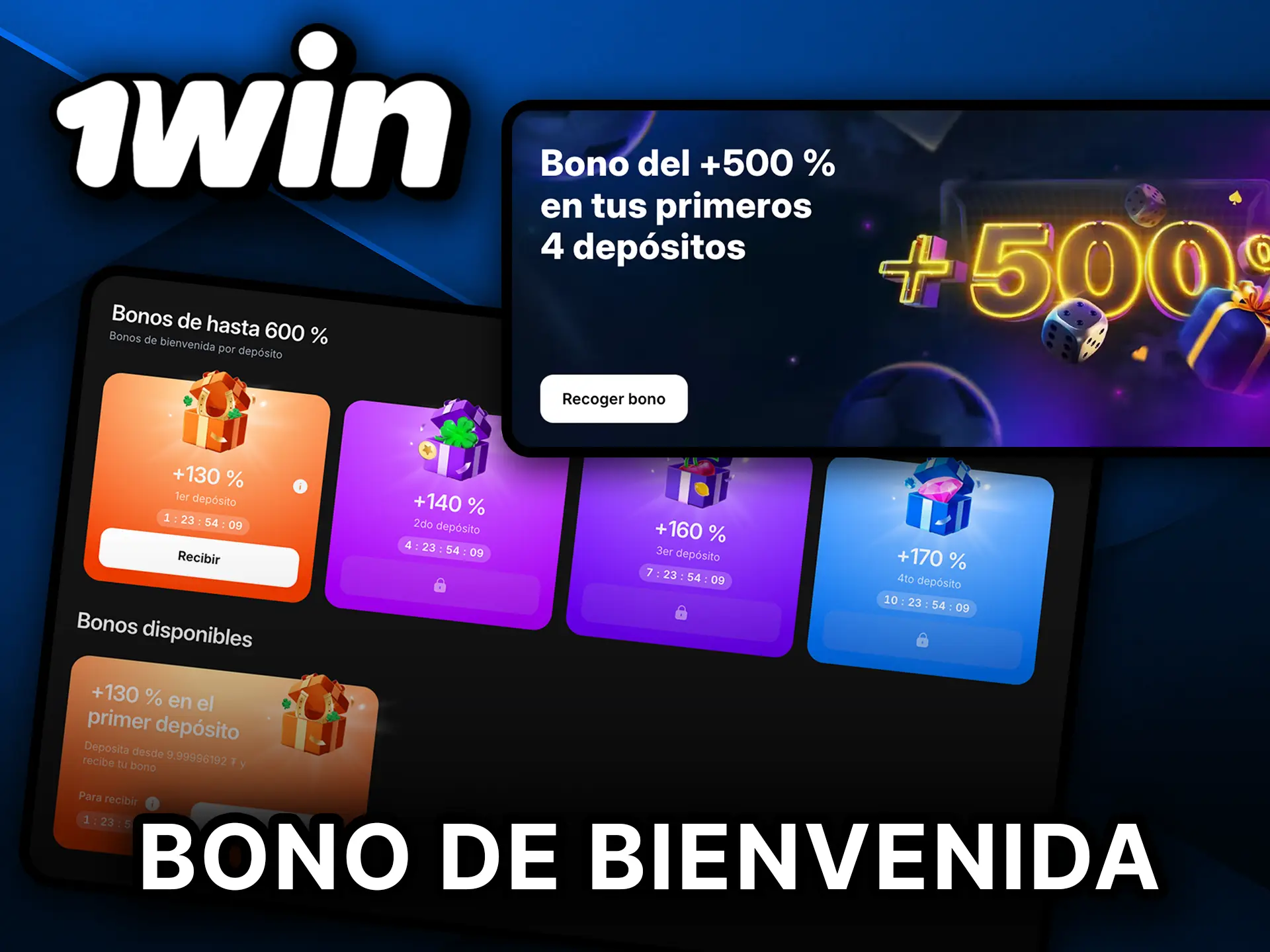 Obtén el bono de bienvenida en 1Win México.