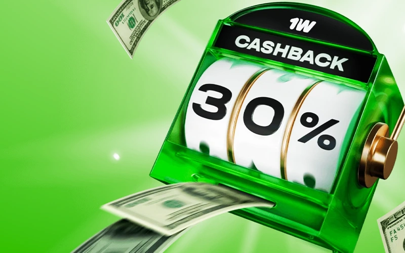 Obtén un reembolso semanal en 1Win y disfruta más tiempo jugando.
