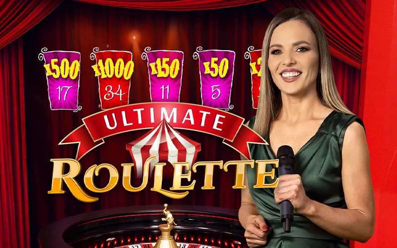 Siente la intensidad de Ultimate Roulette en 1Win.